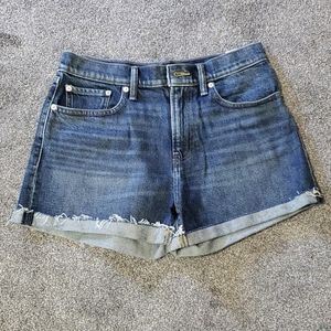Lucky brand relaxed cuffed cut off short